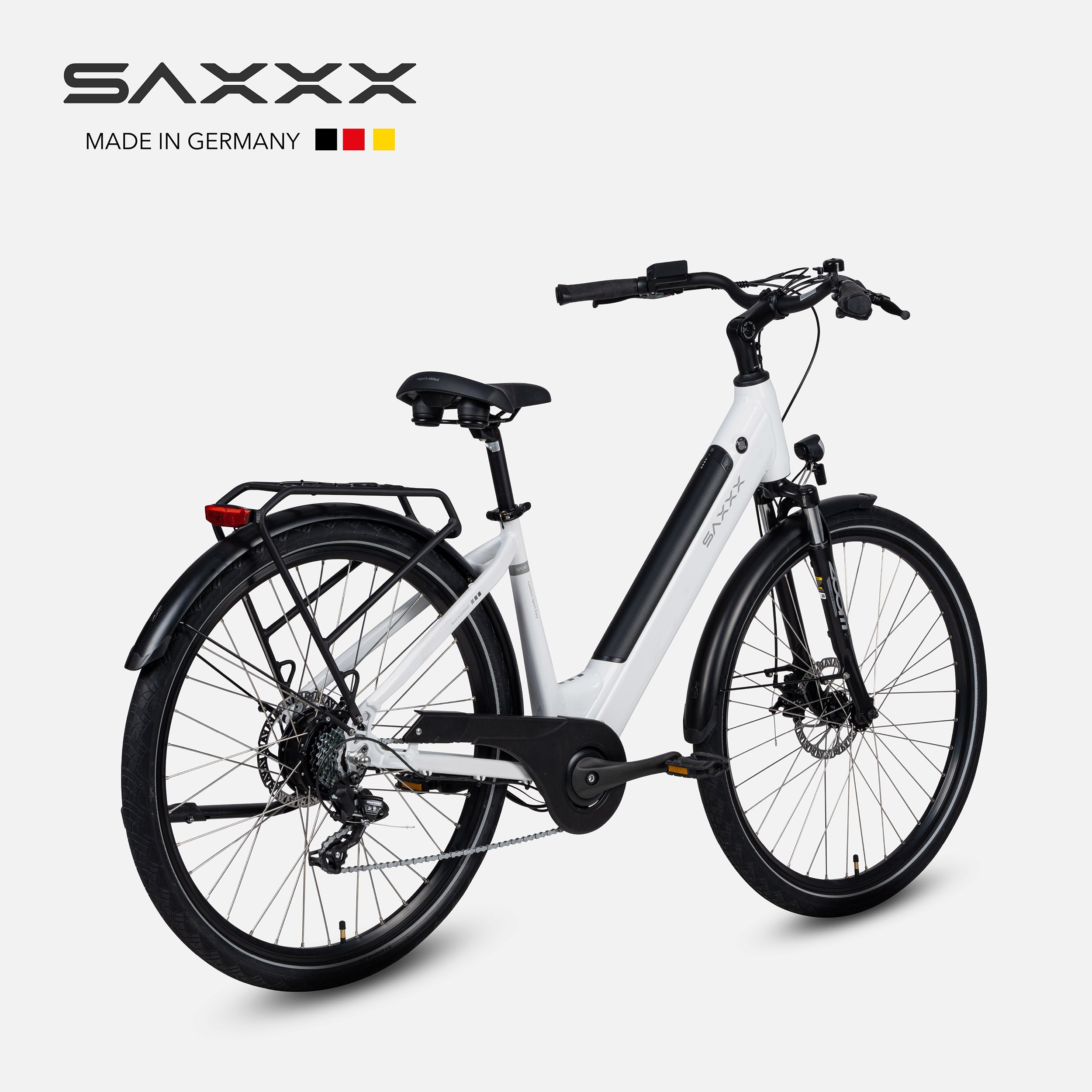 SAXXX E-bike Comfort Sport Easy, 90km, Scheibenbremse