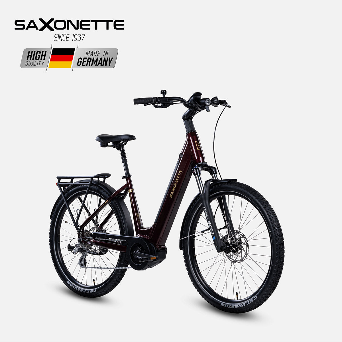 SAXONETTE E-Bike DELUXE SUV Easy, Mittelmotor