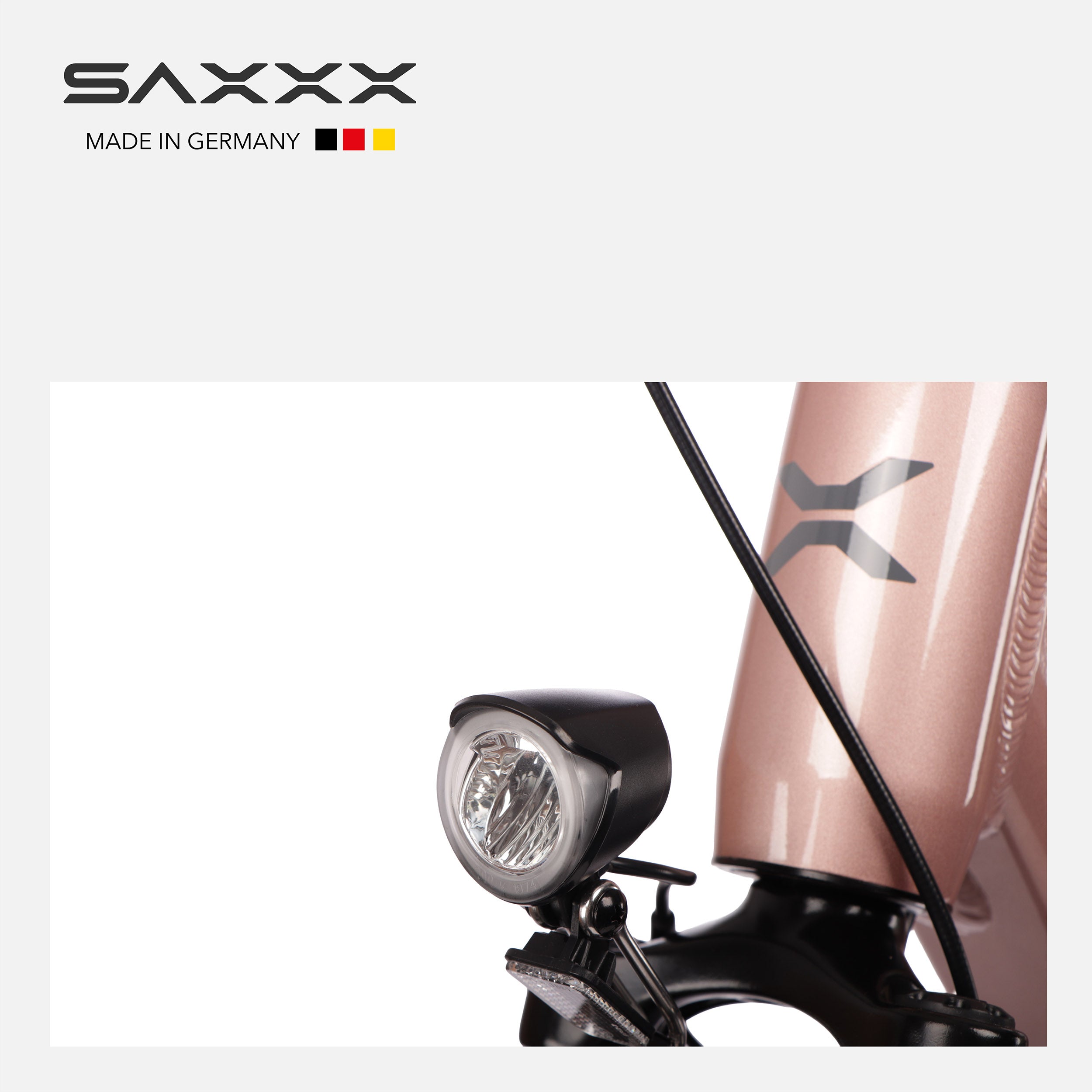 SAXXX E-bike Comfort Sport Easy, 90km, Scheibenbremse