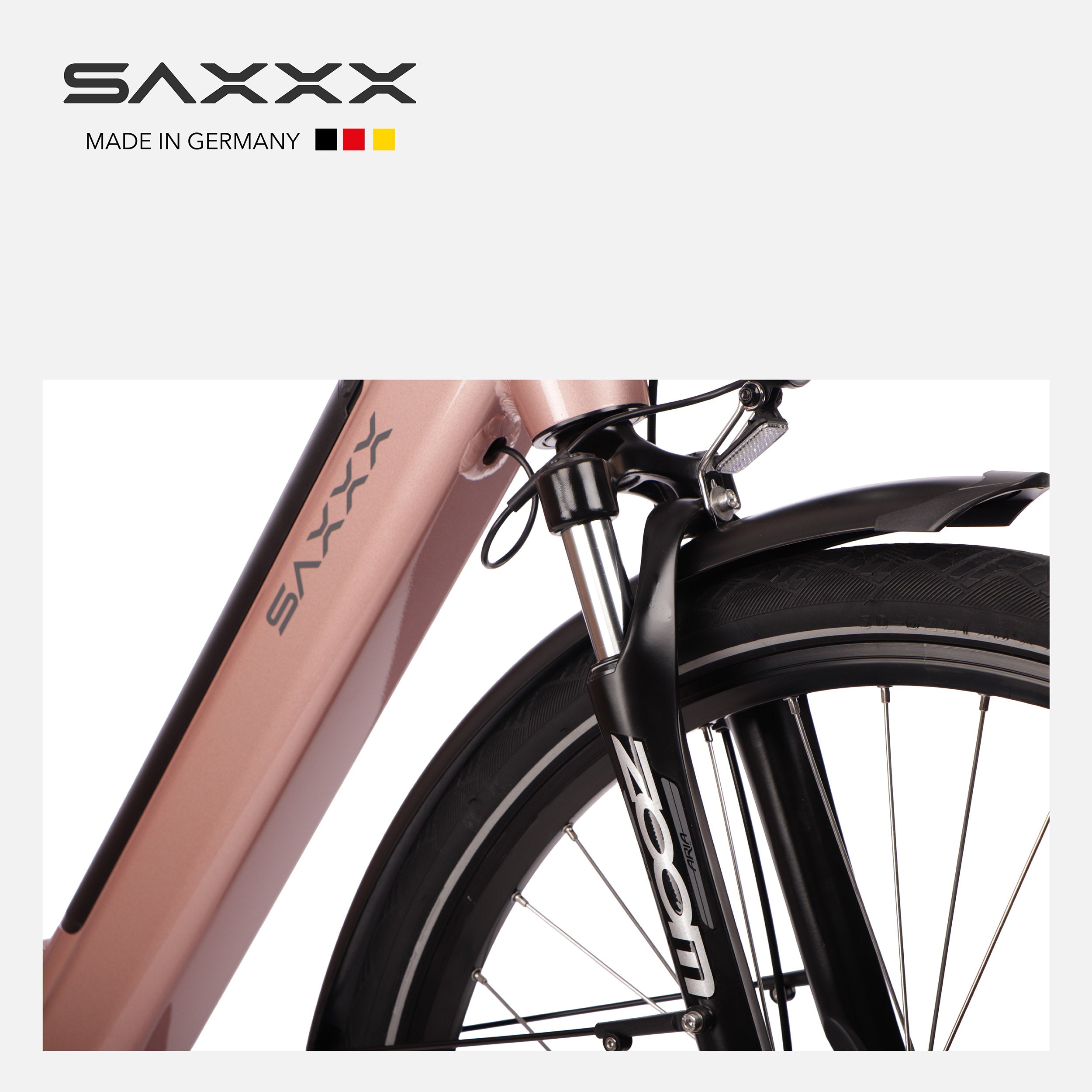 SAXXX E-bike Comfort Sport Easy, 90km, Scheibenbremse