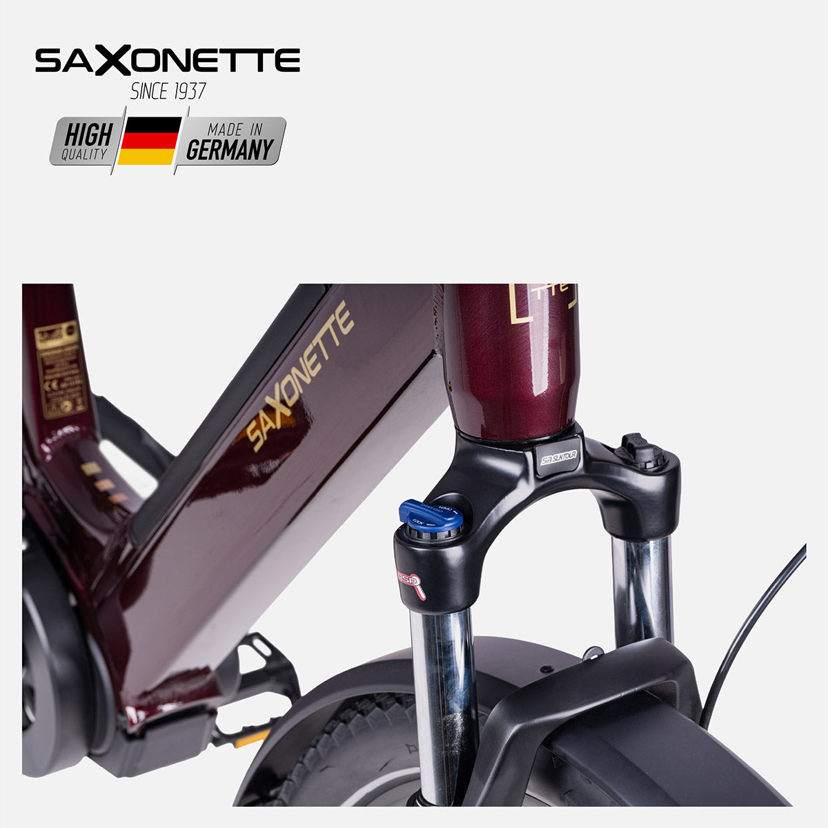 SAXONETTE E-Bike DELUXE SUV Easy, Mittelmotor