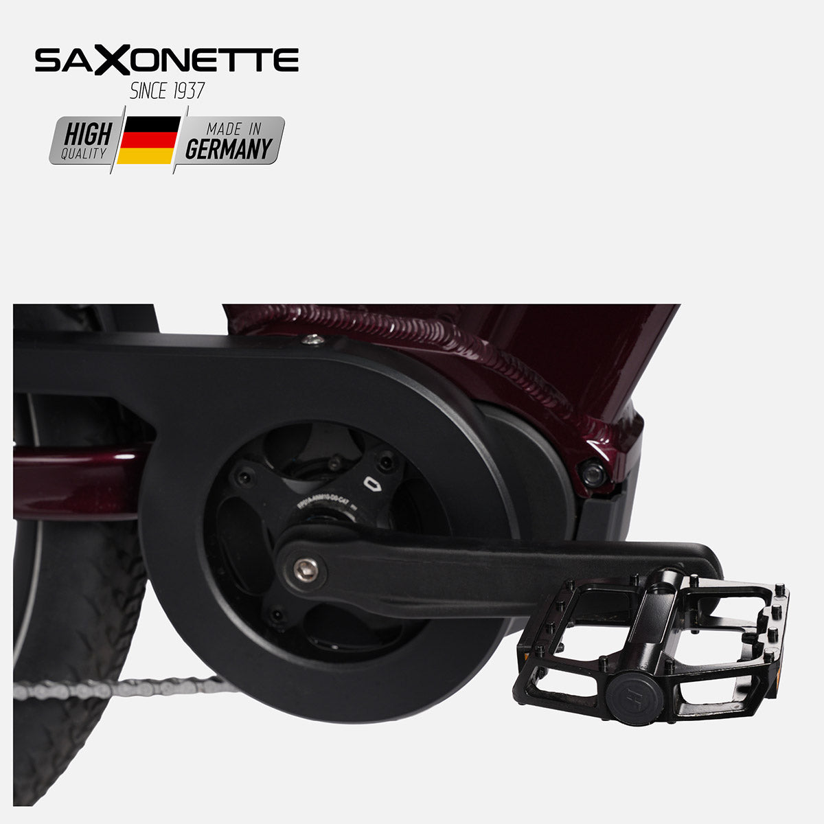 SAXONETTE E-Bike DELUXE SUV Easy, Mittelmotor