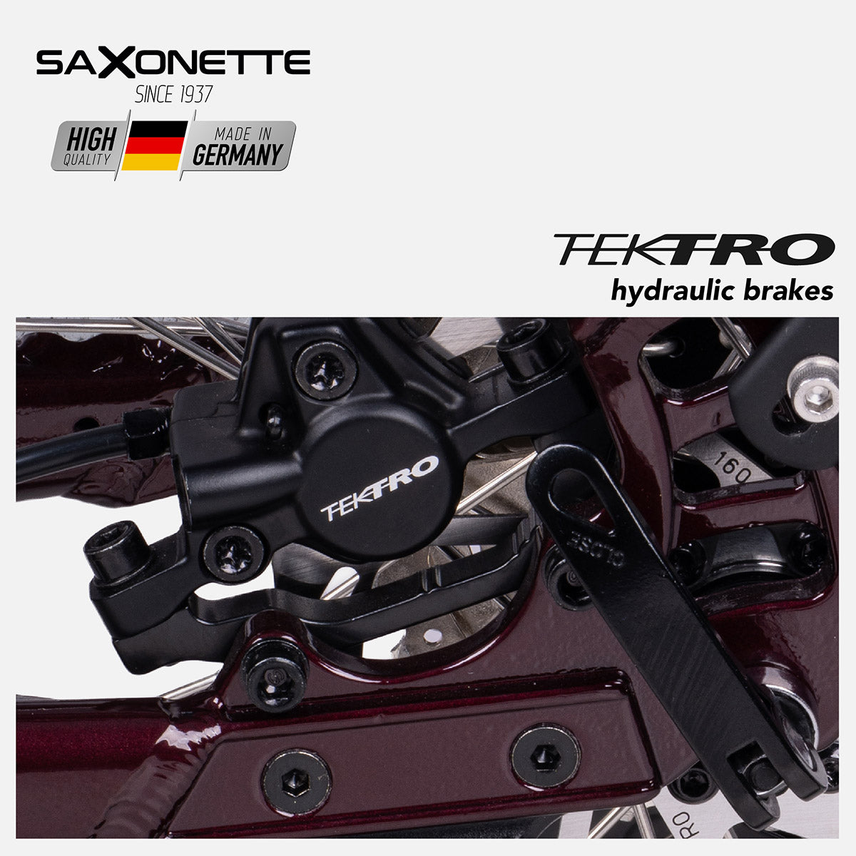 SAXONETTE E-Bike DELUXE SUV Easy, Mittelmotor
