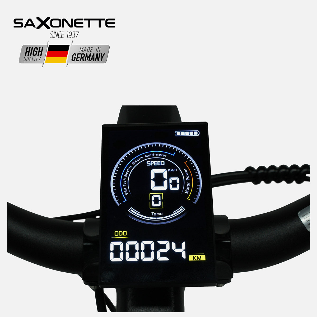 SAXONETTE E-Bike DELUXE SUV Easy, Mittelmotor
