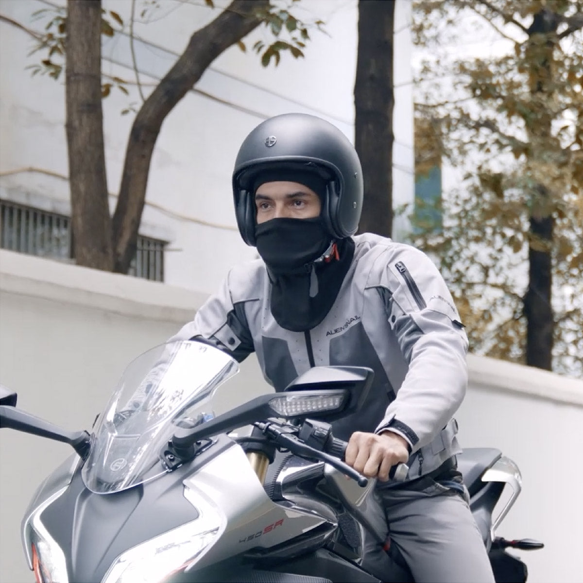 ROCKBROS Storm Hood Balaclava Fahrradmaske Motorcycle Anti-Dust Maske mit Filter