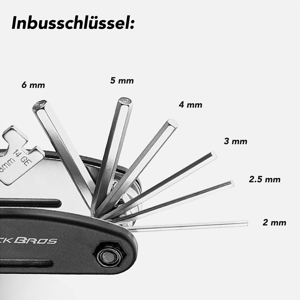 ROCKBROS 16-in-1 Fahrrad Werkzeugset Kompakt