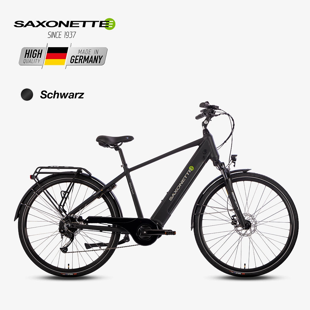 SAXONETTE E-Bike Deluxe Sport Diamant, Mittelmotor