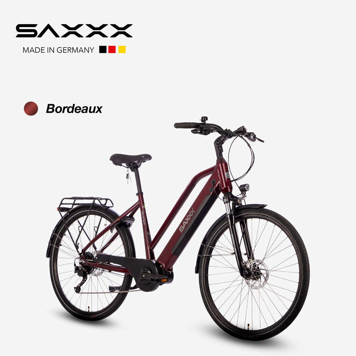 SAXXX E-Bike Deluxe Sport Trapez, Trekking, Mittelmotor