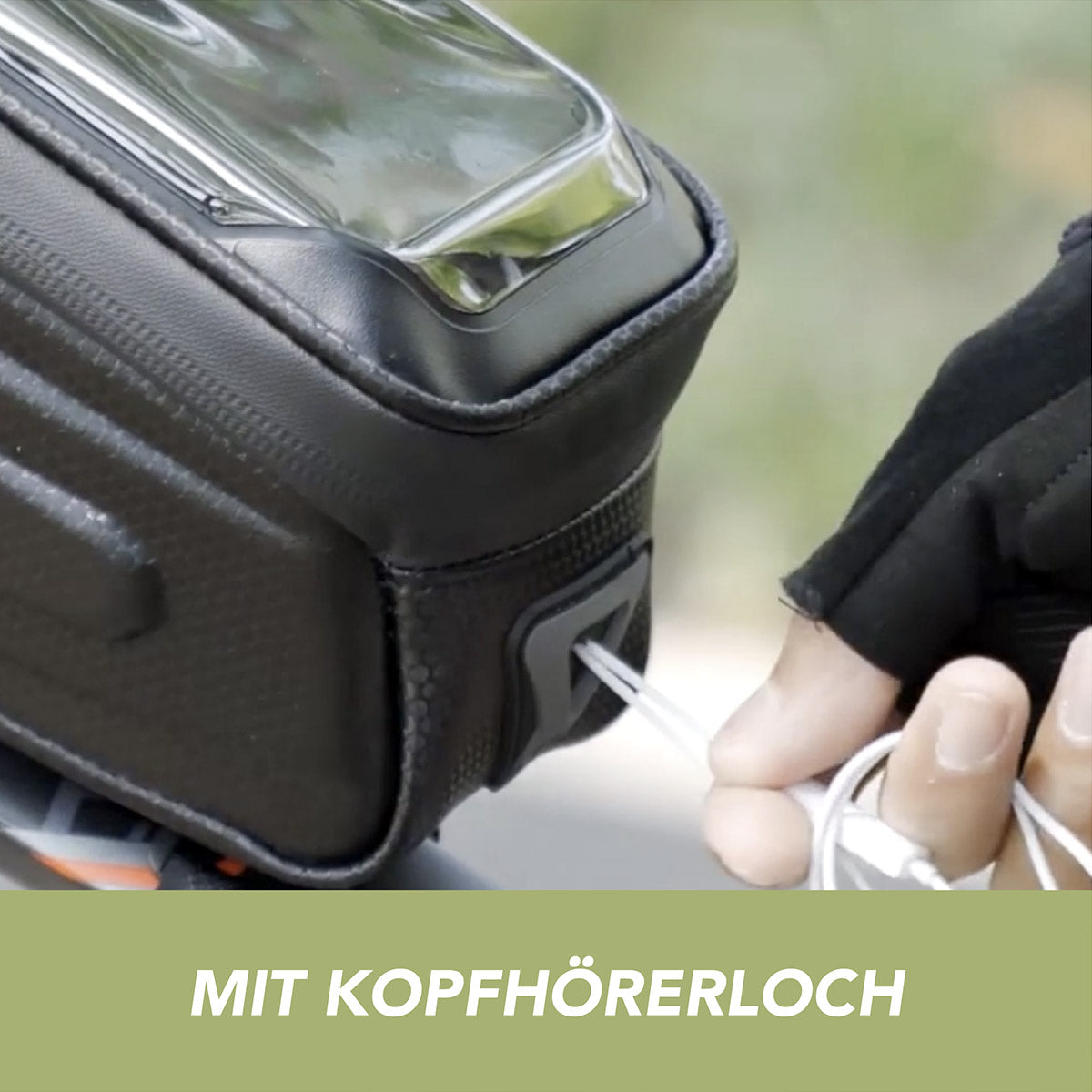 ROCKBROS Fahrrad Tasche Wasserdicht Touchscreen Lenkertasche Oberrohr MTB Rennrad Rahmentasche 6,5 Zoll Handyhülle Fahrrad Zubehör