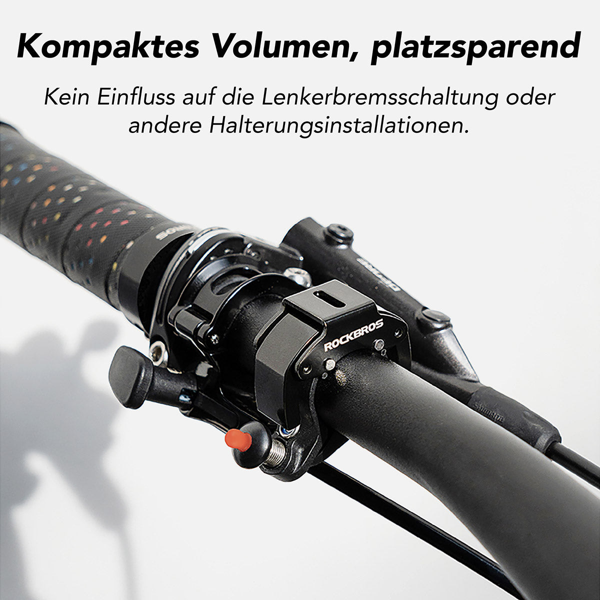 ROCKBROS Fahrradklingel Aluminium Laut Robust Leicht zu Montieren