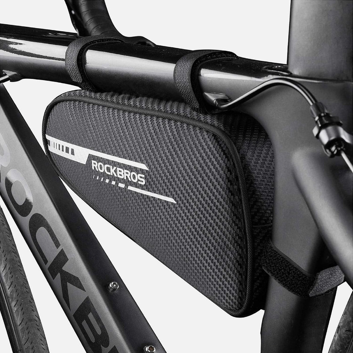 ROCKBROS Fahrrad Dreiecktasche 1,2 L Leicht Stoßfest Reflektierend