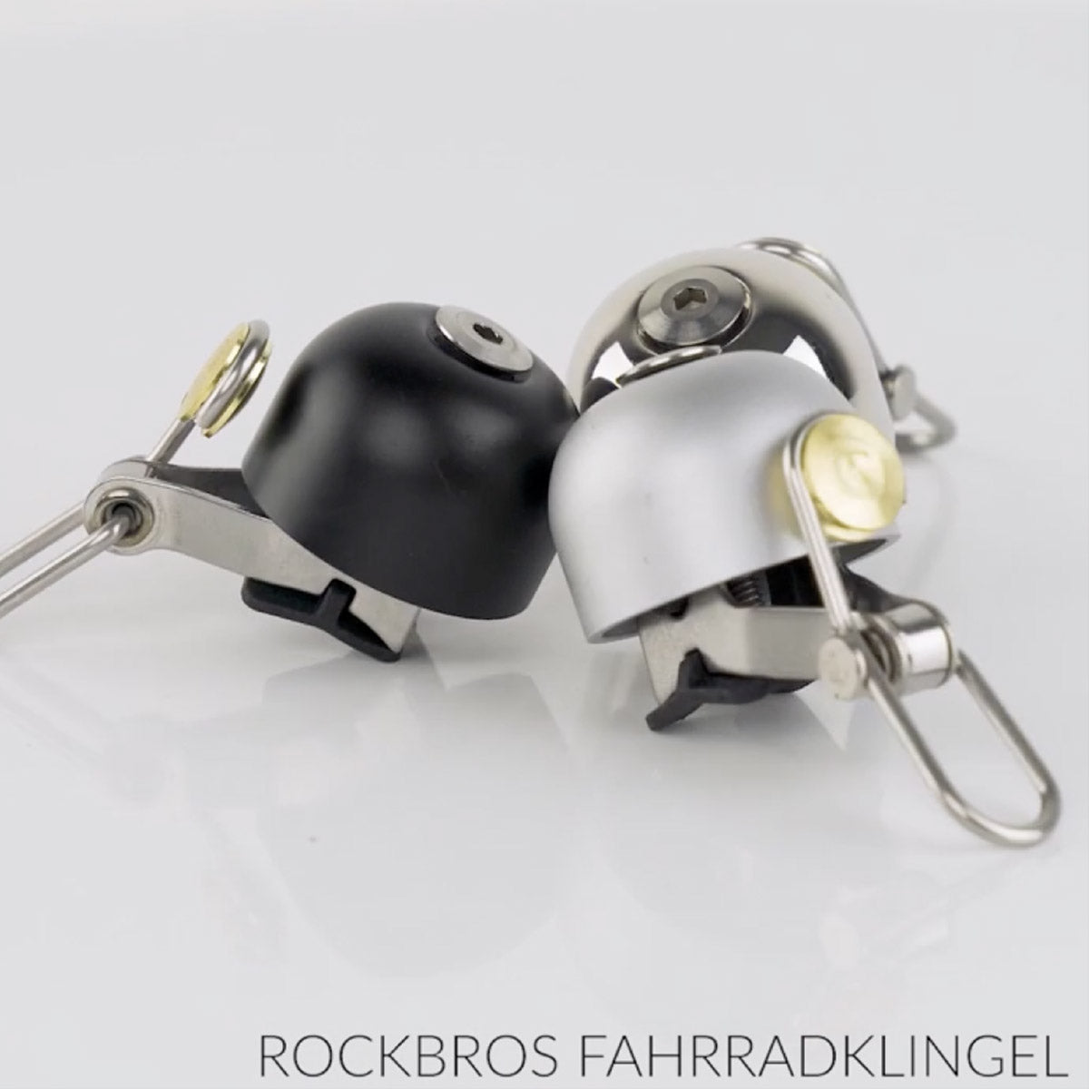 ROCKBROS Messing-Fahrradklingel – 75dB Retro