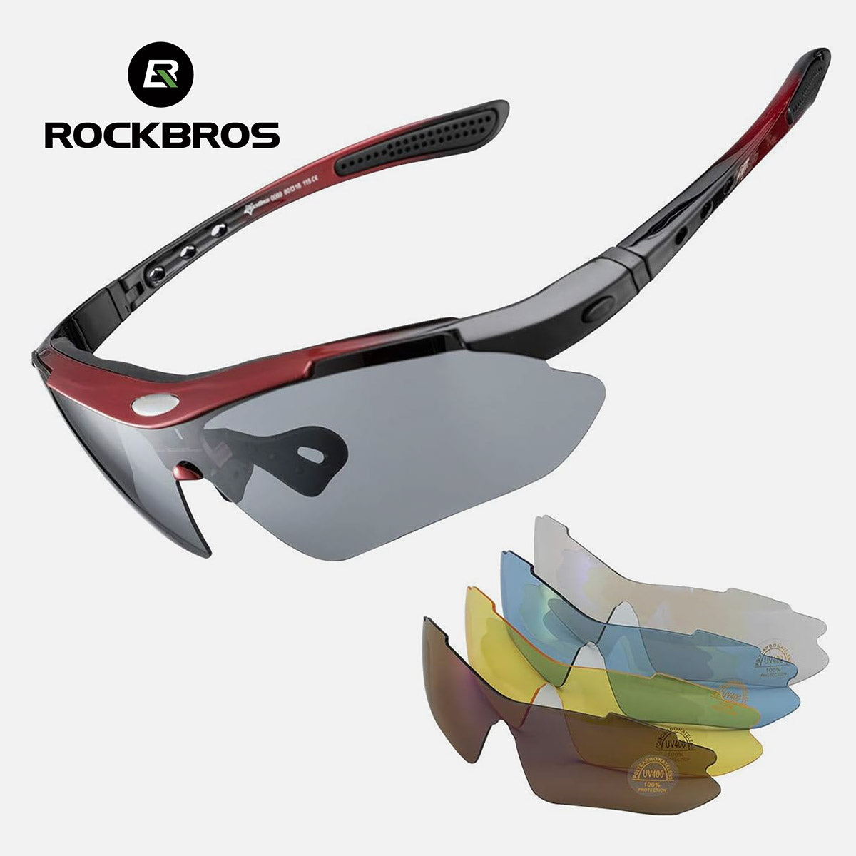 fahrradbrille regen ROCKBROS Polarisierte Fahrradbrille | Blendfrei sehen