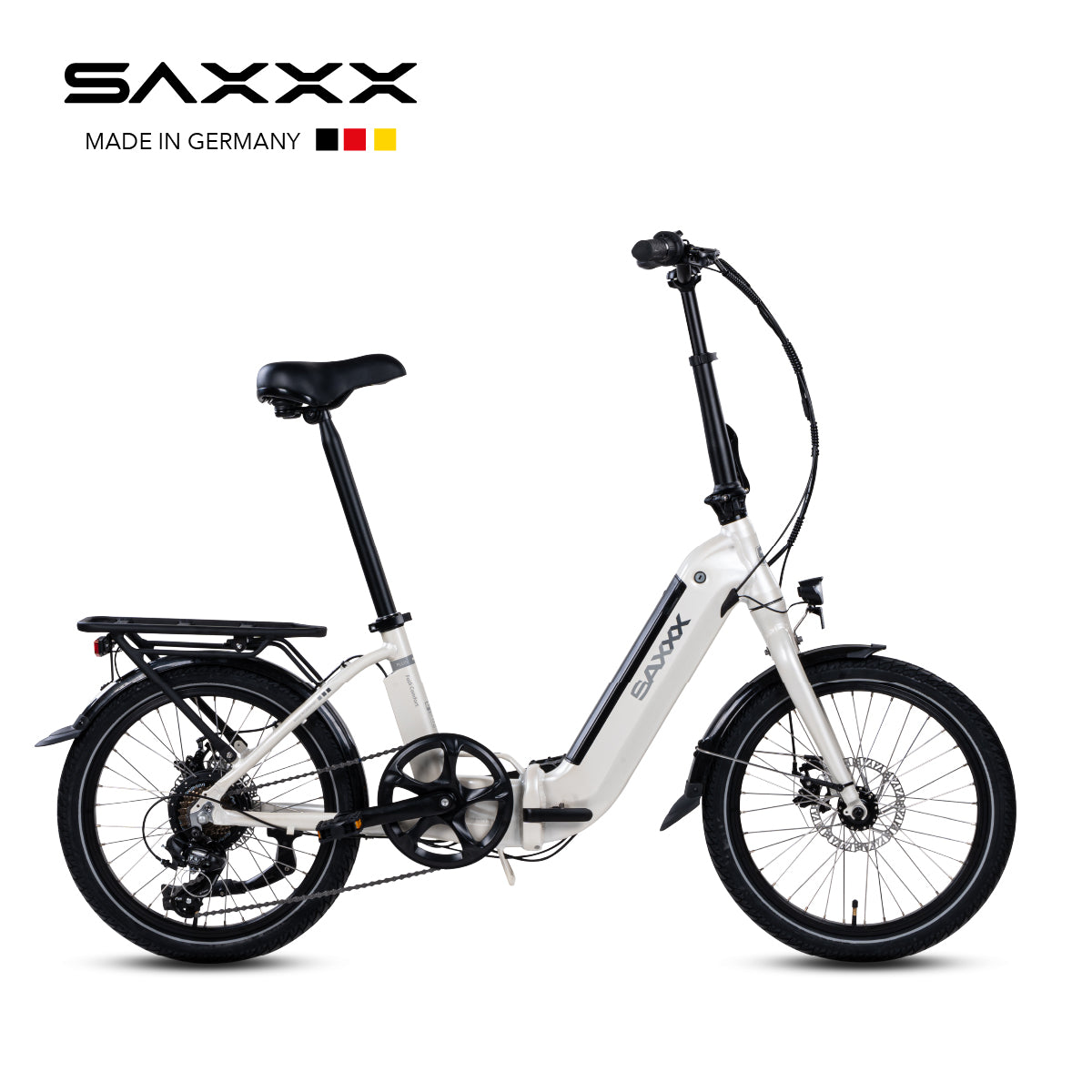 SAXXX Klapprad E-Bike Foldi Comfort, 375Wh