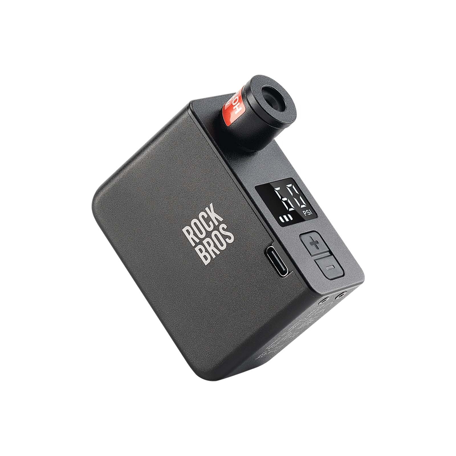 fahrradpumpe mit akku Rockbros Elektrische Fahrradpumpe: Mini Akku Pumpe 150PSI USB