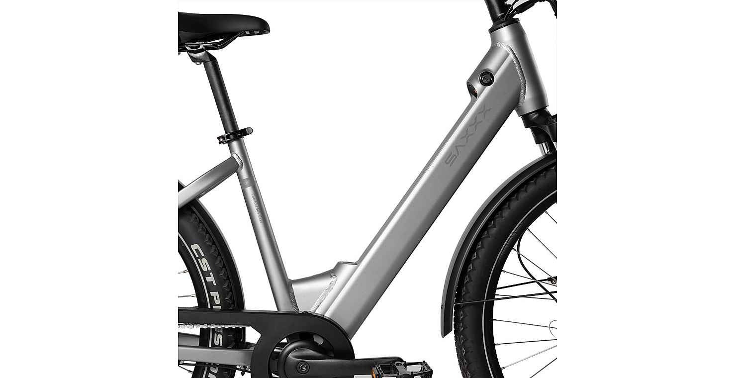 SAXXX E-bike Comfort SUV Easy, SUV Elektrofahrrad mit 468Wh Akku, max. 90km