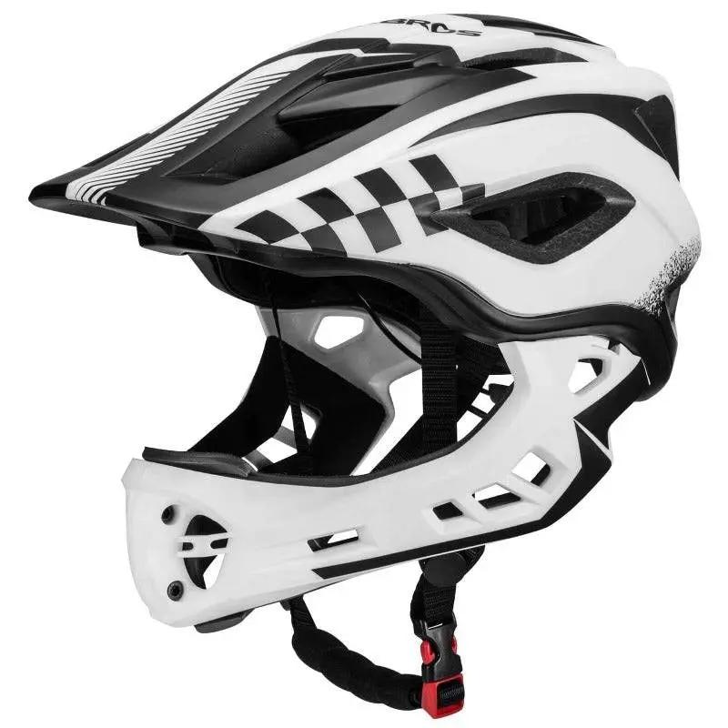 ROCKBROS Kinderhelm Integralhelm mit Abnehmbare Kinnschutz für Jungen