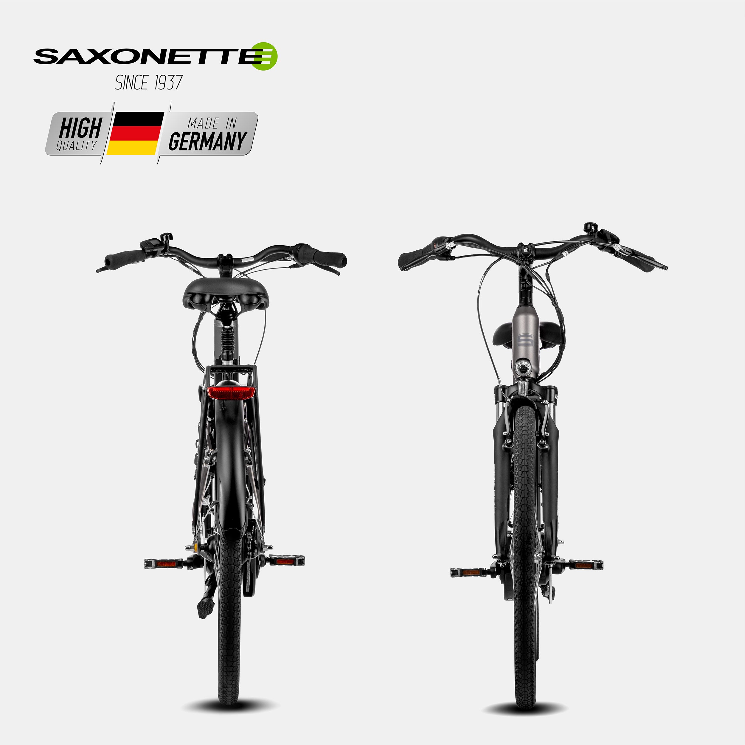 SAXONETTE E-Bike Optimum Plus Wave, Trekking, Mittelmotor, Shimano 7 Gang