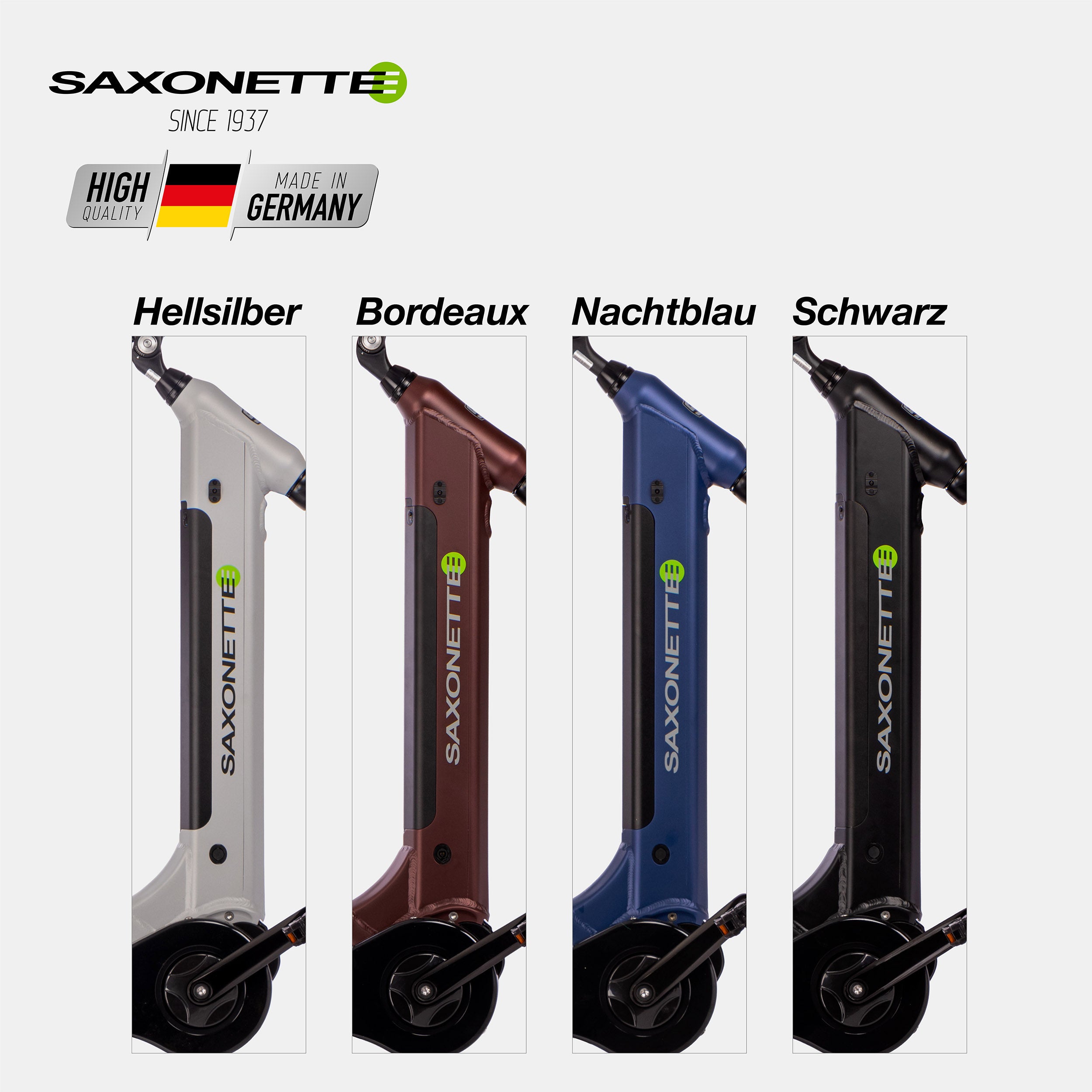 SAXONETTE E-Bike Optimum Plus Wave, Trekking, Mittelmotor, Shimano 7 Gang