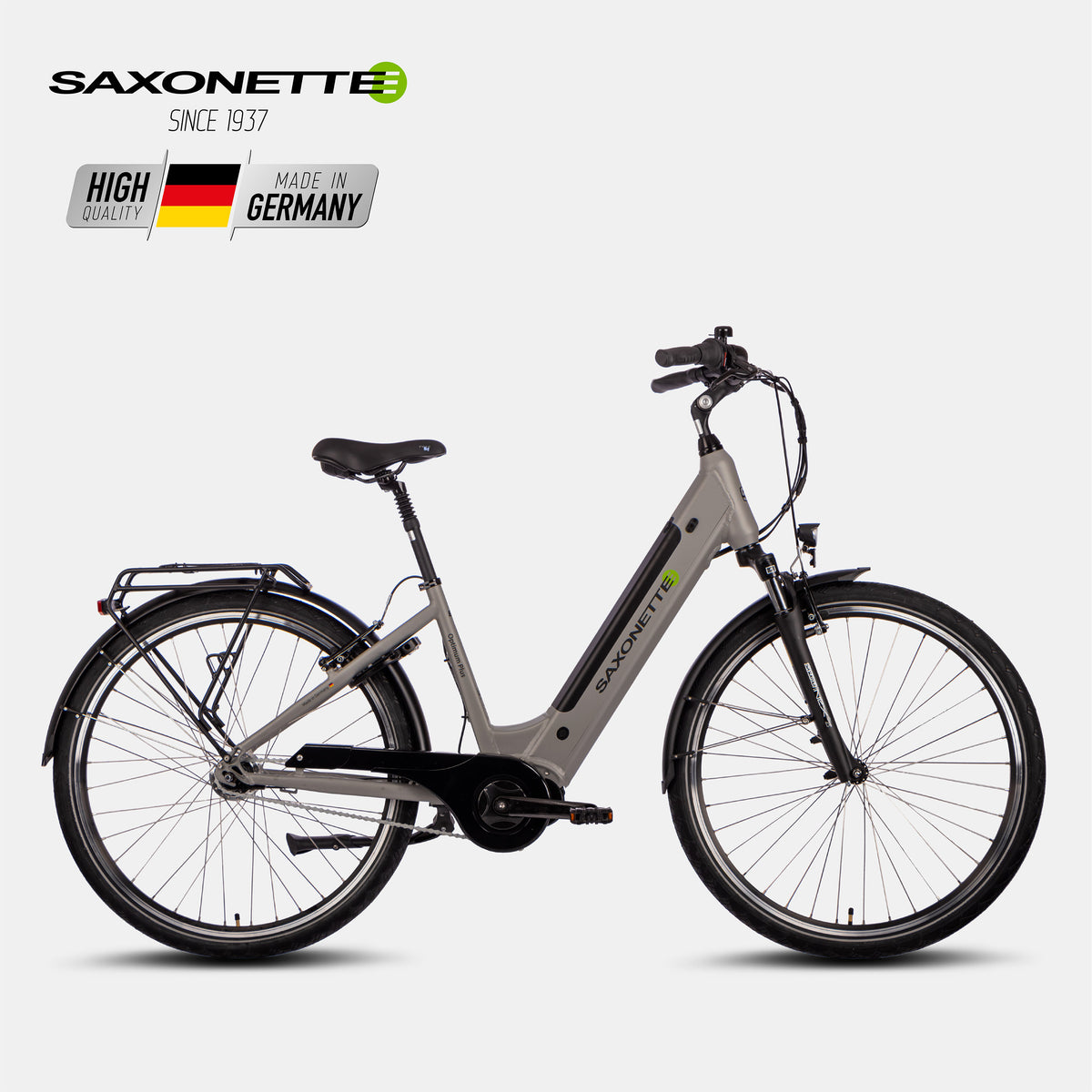 SAXONETTE E-Bike Optimum Plus Wave, Trekking, Mittelmotor, Shimano 7 Gang