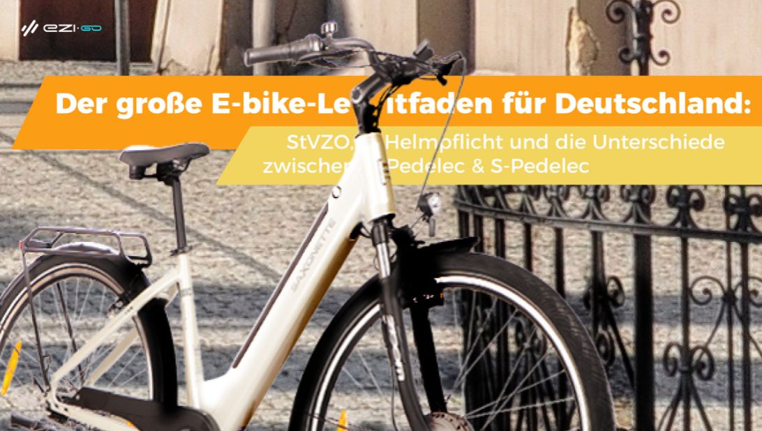 Der große E-bike-Leitfaden für Deutschland: StVZO, Helmpflicht und die Unterschiede zwischen Pedelec & S-Pedelec