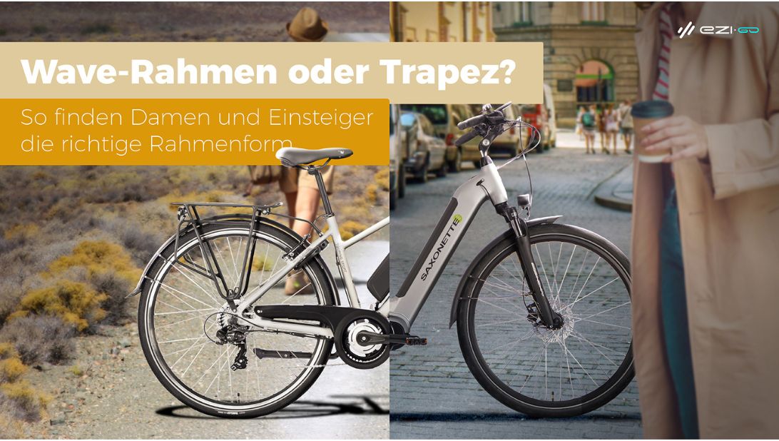 Wave-Rahmen oder Trapez? So finden Damen und Einsteiger die richtige Rahmenform