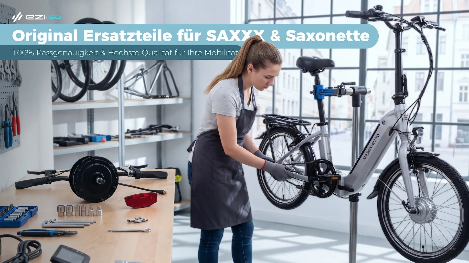 Original E-Bike Ersatzteile für SAXXX & Saxonette: So bleibt Ihr E-bike dauerhaft wie neu