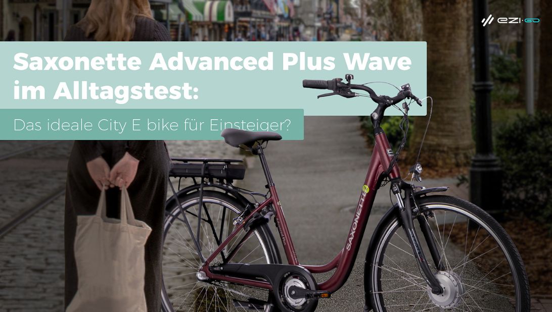 Saxonette Advanced Plus Wave im Alltagstest: Das ideale City-E-bike für Einsteiger?