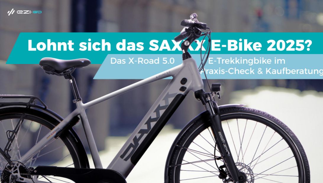 Lohnt sich das SAXXX E-bike 2025? Das X-Road 5.0 E-Trekkingbike im Praxis-Check & Kaufberatung