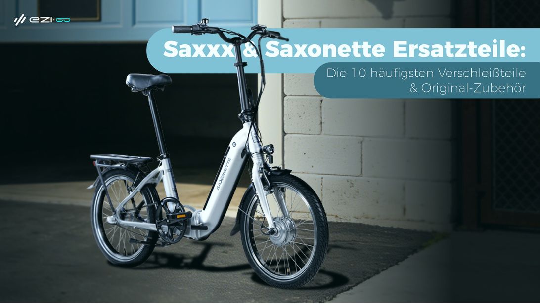 Saxxx & Saxonette Ersatzteile: Die 10 häufigsten Verschleißteile & Original-Zubehör