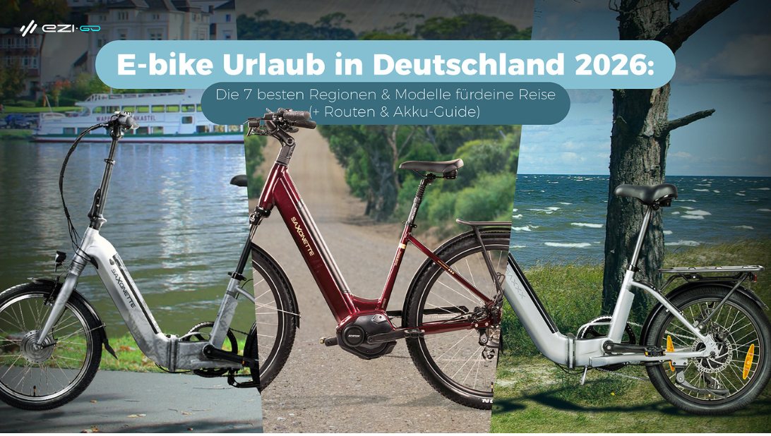 E-bike-Urlaub in Deutschland 2026: Die 7 besten Regionen & Modelle für deine Reise (+ Routen & Akku-Guide)