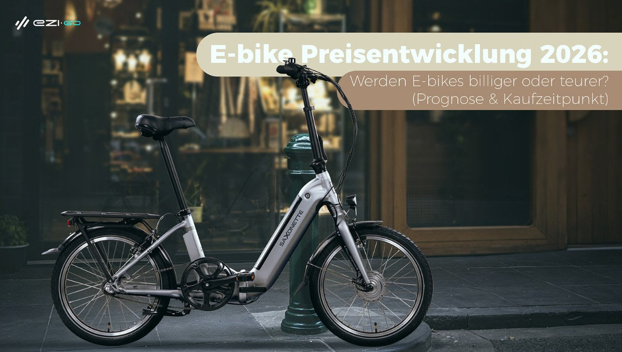 E-bike Preisentwicklung 2026: Werden E-bikes billiger oder teurer? (Prognose & Kaufzeitpunkt)
