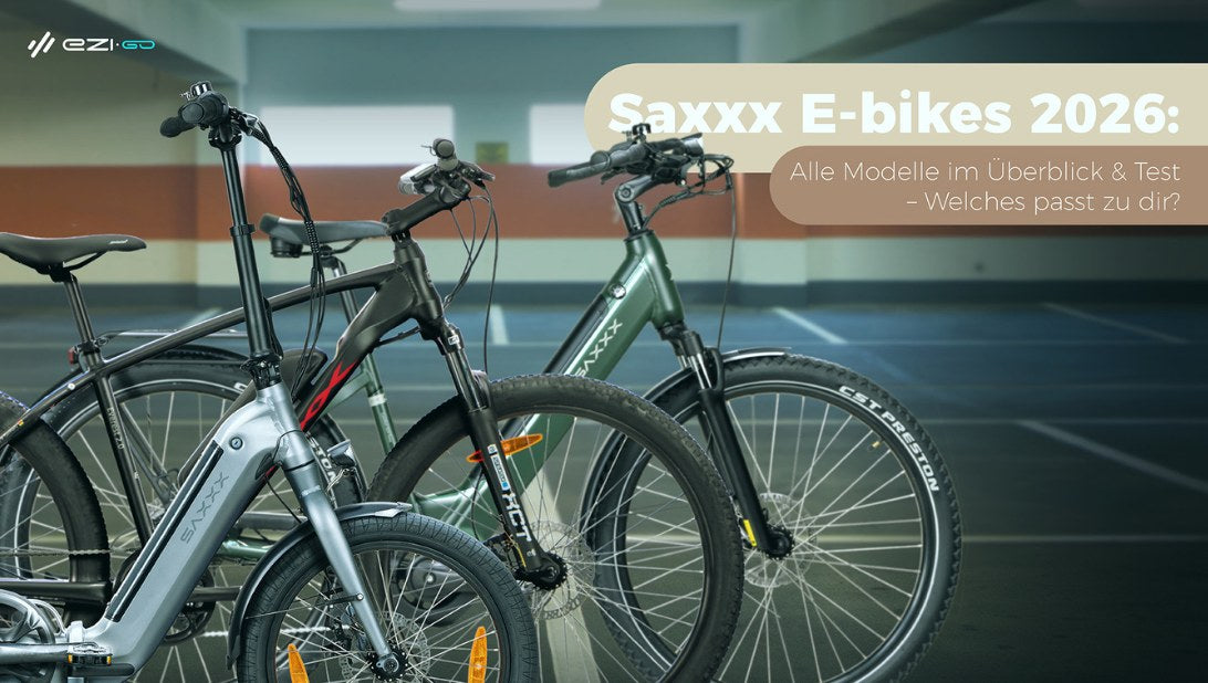 Saxxx E-bikes 2026: Alle Modelle im Überblick & Test – Welches passt zu dir?