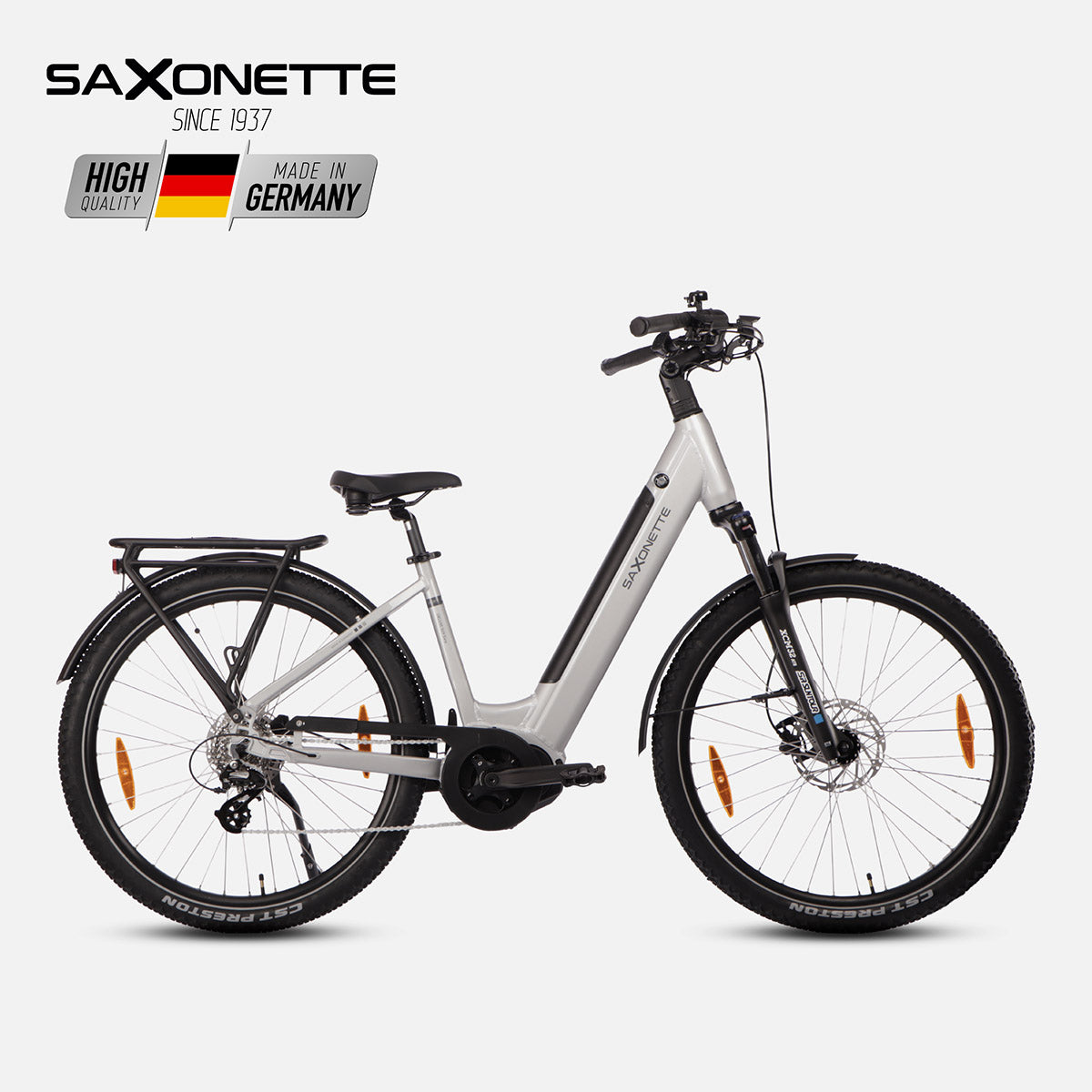SAXONETTE E-Bike DELUXE SUV Easy, Mittelmotor