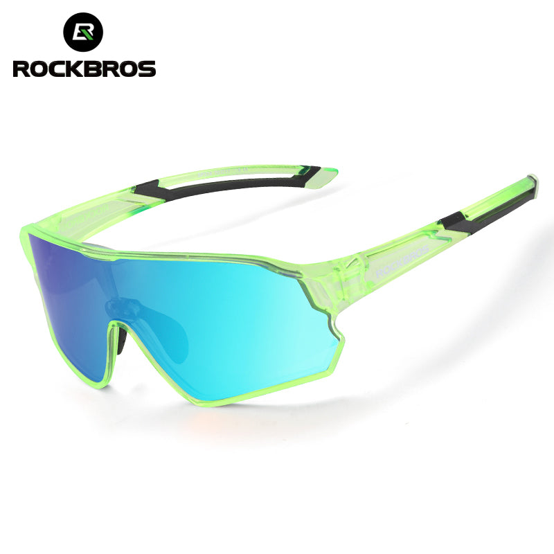ROCKBROS Kinder Fahrradbrille UV400-Schutz Polarisierte Sonnenbrille