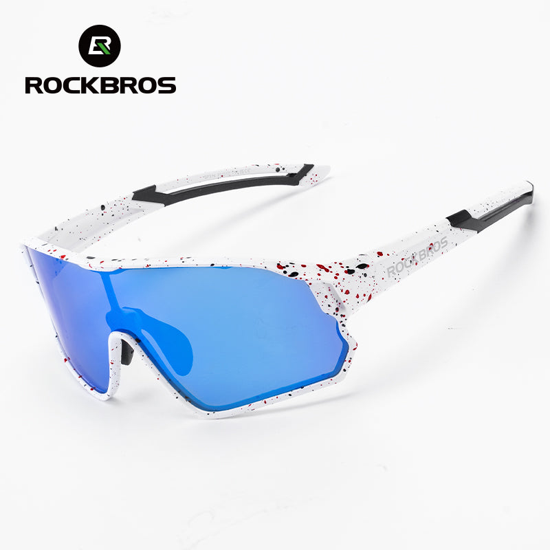 ROCKBROS Kinder Fahrradbrille UV400-Schutz Polarisierte Sonnenbrille