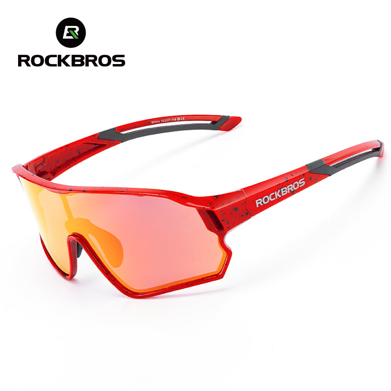 Rockbros Kinder Fahrradbrille: Polarisierte Sonnenbrille UV400