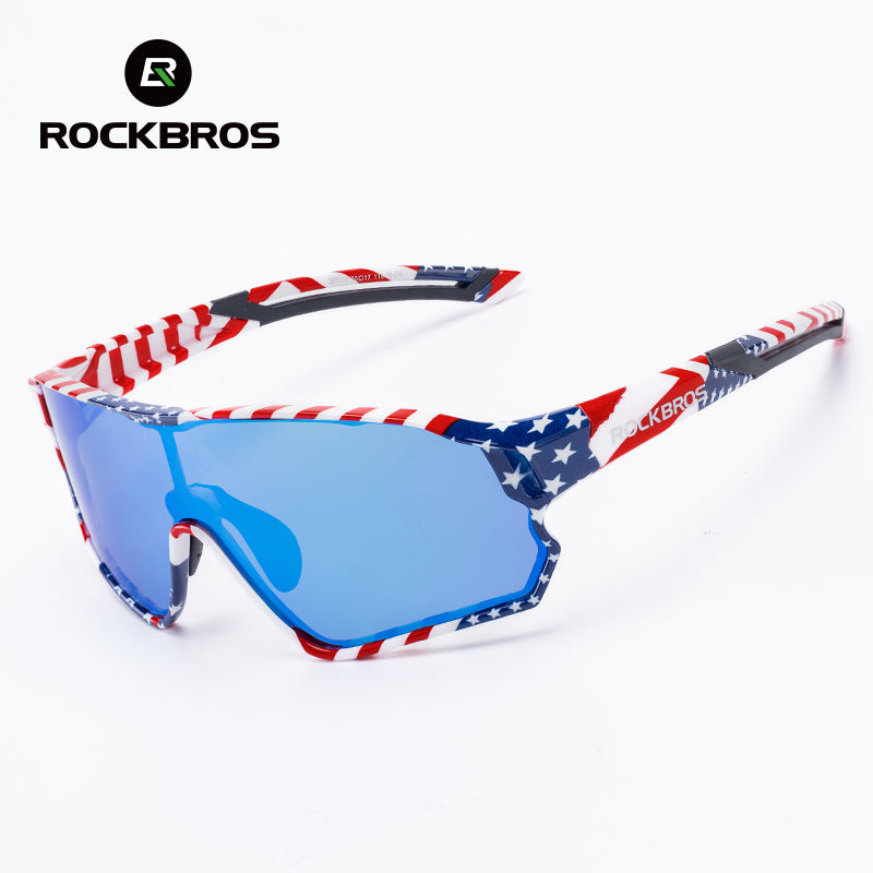 ROCKBROS Kinder Fahrradbrille UV400-Schutz Polarisierte Sonnenbrille