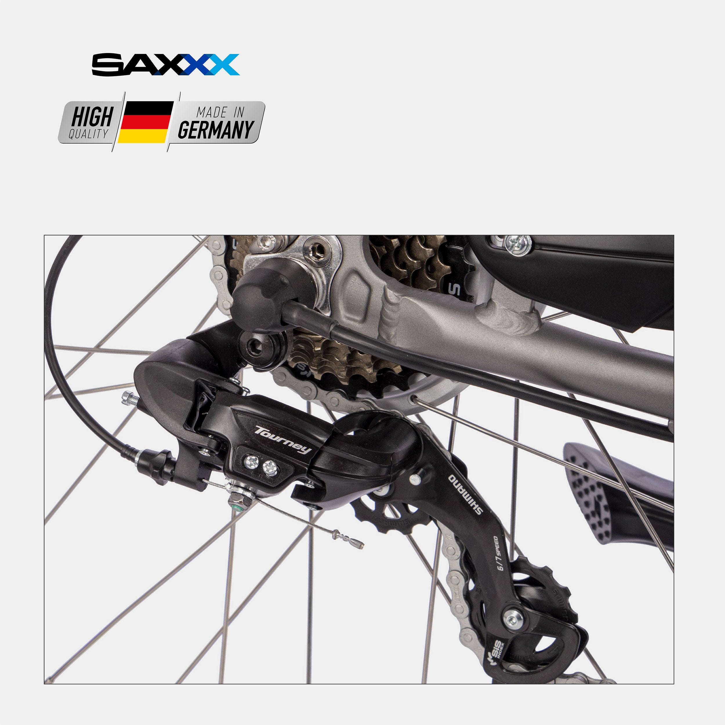SAXXX E-Bike Touring Sport Diamant, 7 Gang