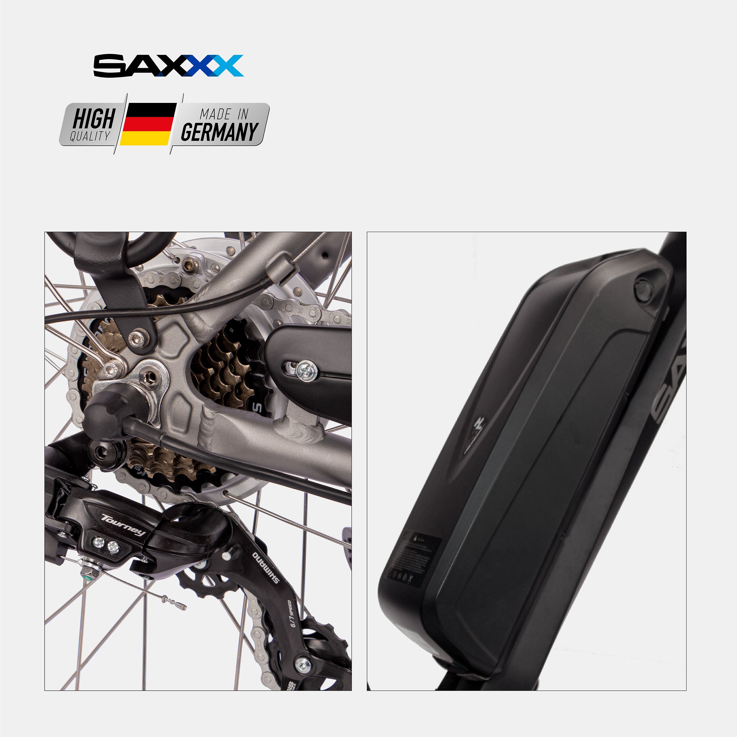 SAXXX E-Bike Touring Sport Diamant, 7 Gang
