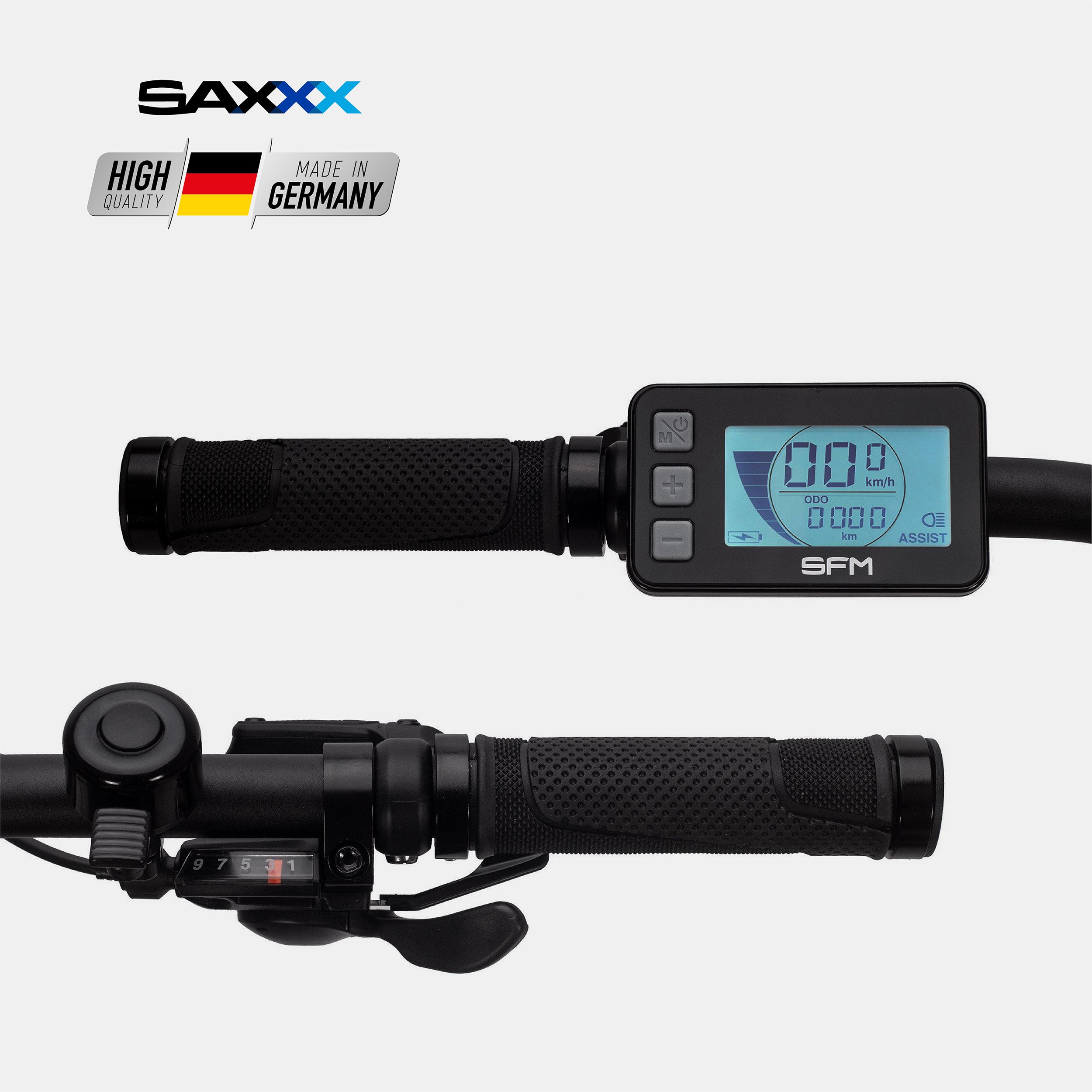 SAXXX E-bike Everest 2.0 Diamant, Hinterradmotor