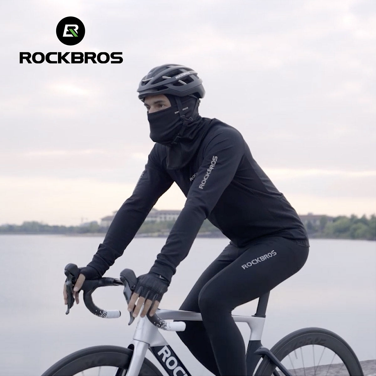 ROCKBROS Storm Hood Balaclava Bicycle Mask Motorcycle Anti-Dust With Filter 7 Type