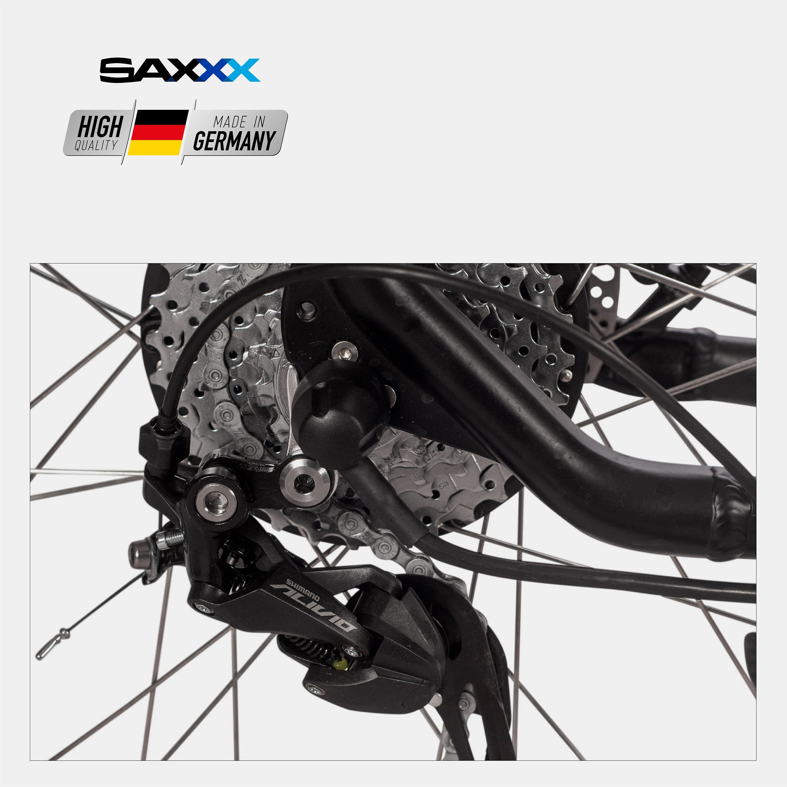SAXXX E-bike Everest 2.0 Diamant, Hinterradmotor
