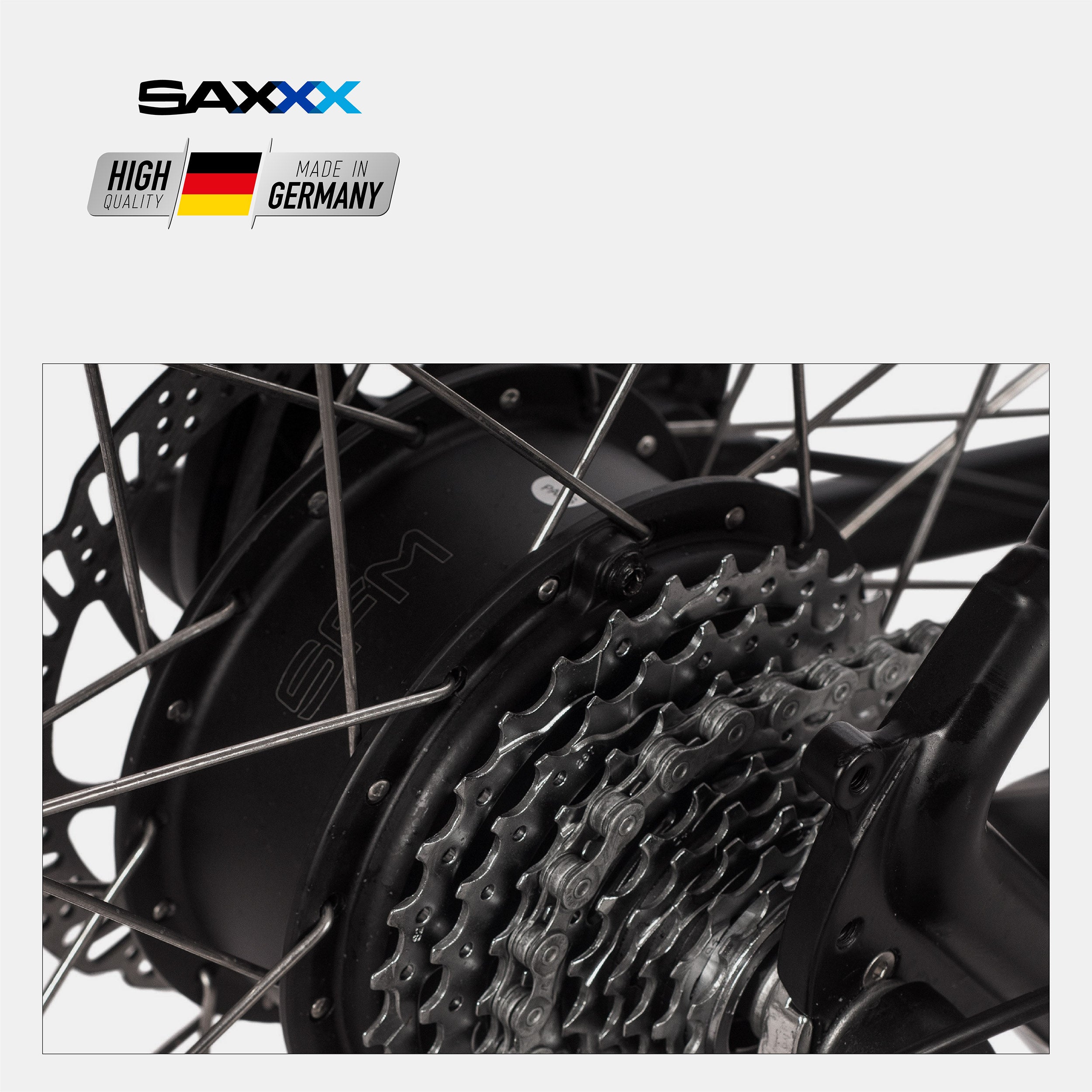 SAXXX E-bike Everest 2.0 Diamant, Hinterradmotor