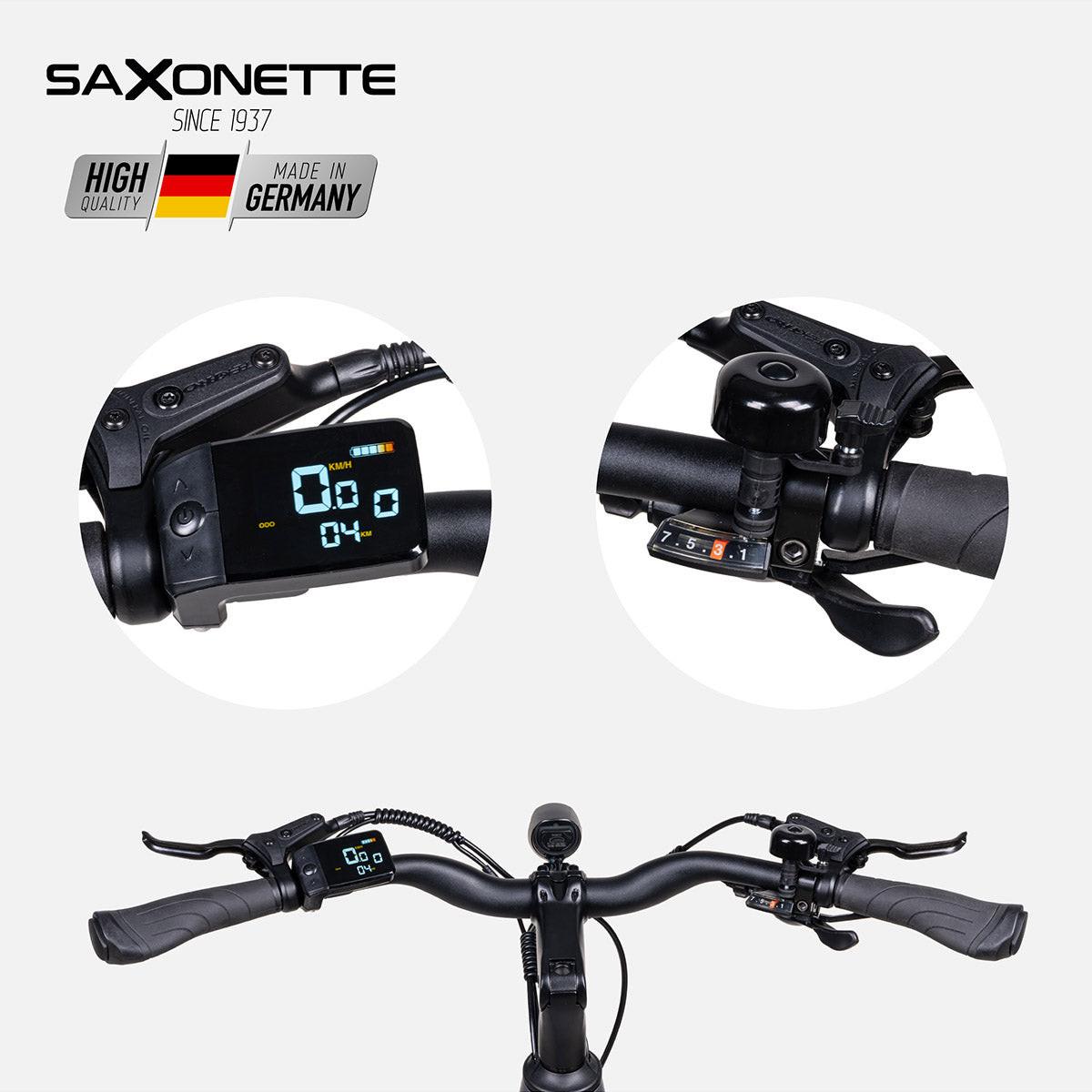 saxonette e-bike display SAXONETTE X-Road 5.2 E-Bike | Trekkingrad