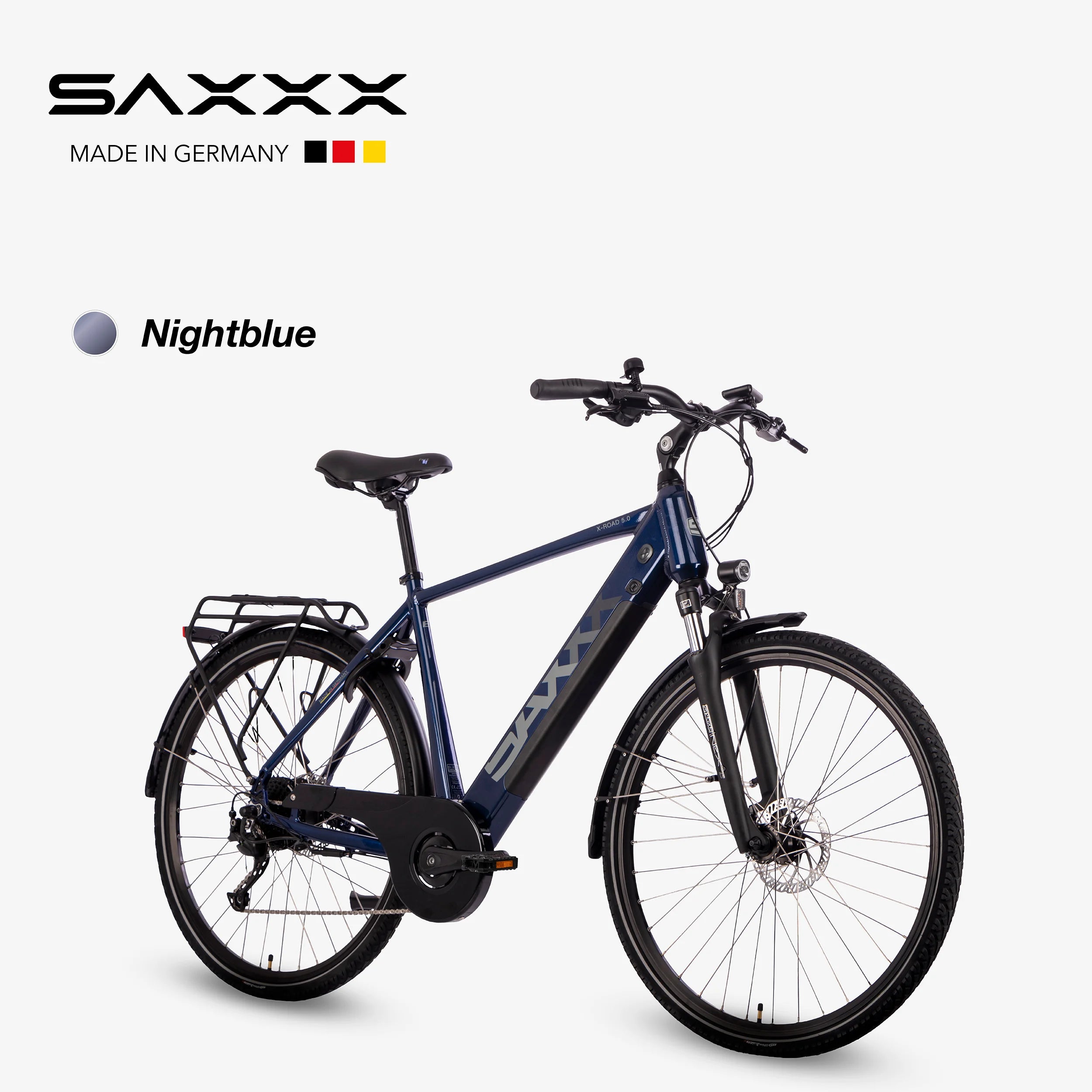 SAXXX E-BIKE X-Road 5.0 Trekkingbike Gebraucht | 9 Gang Shimano