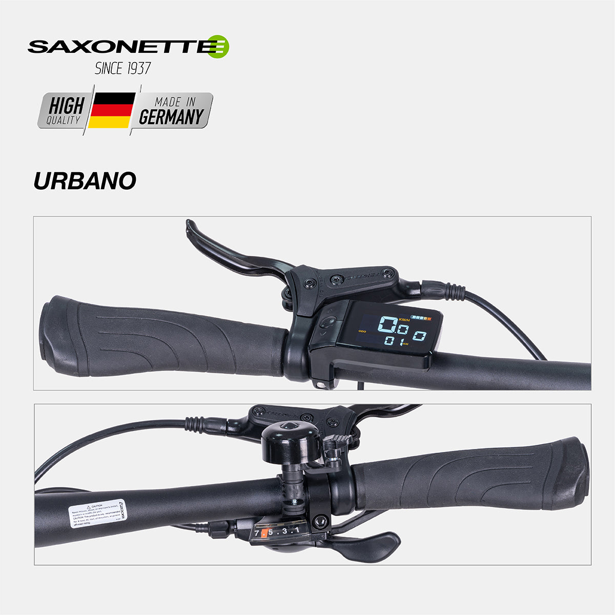 SAXONETTE E-Bike URBANO Plus Diamant