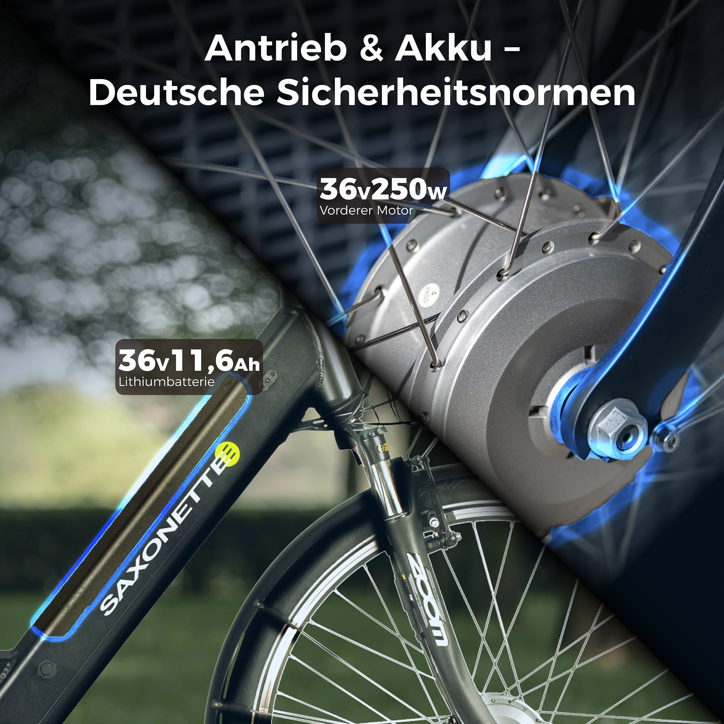 Saxonette E-Bike Comfort Plus 4.0