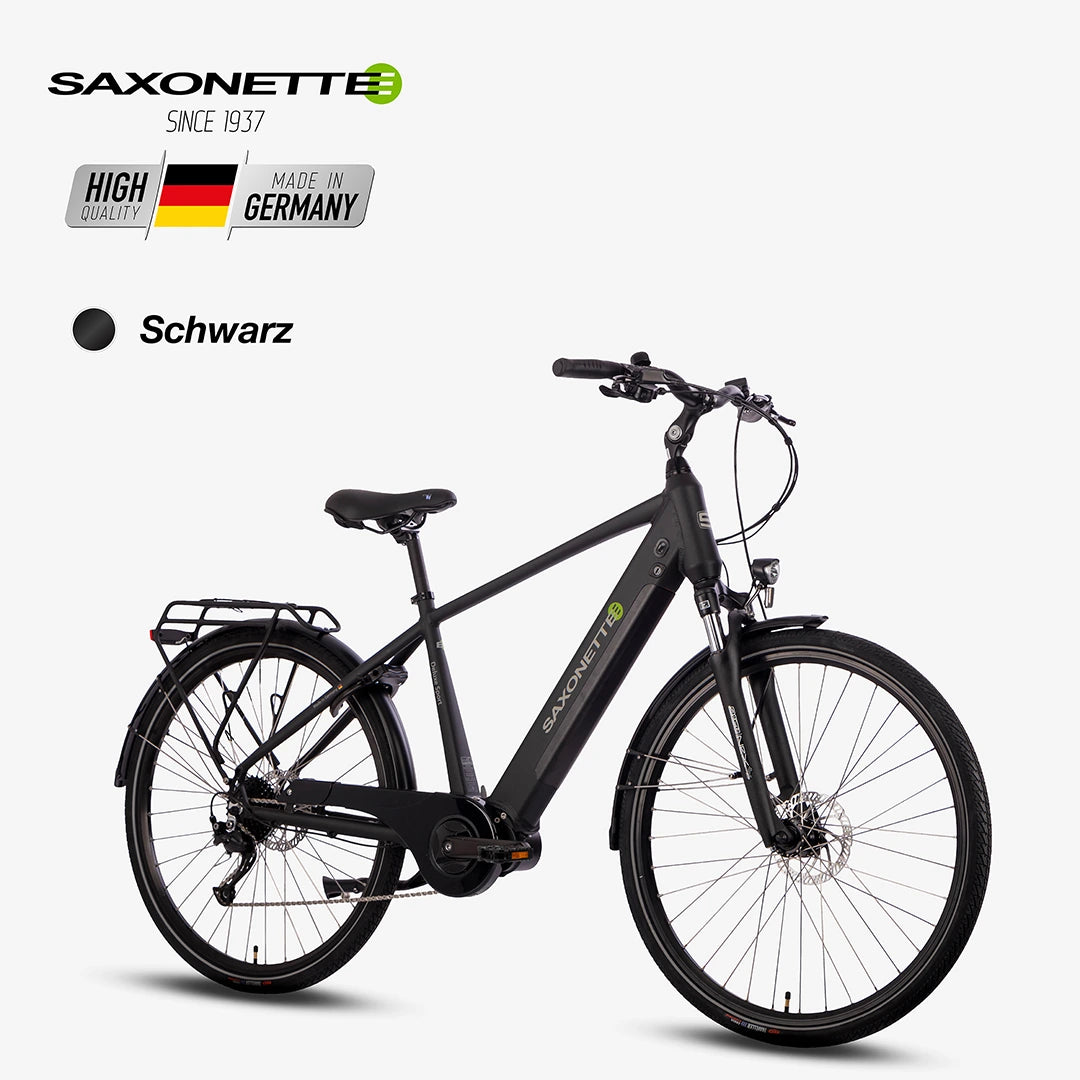 SAXONETTE E-Bike Deluxe Sport Diamant, Mittelmotor