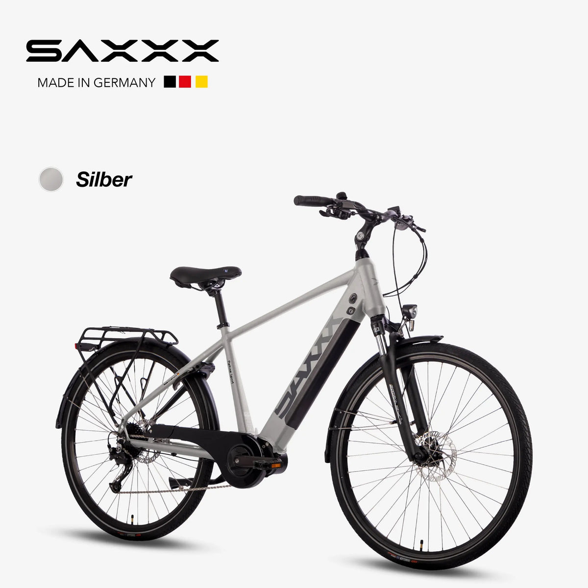 SAXXX E-Bike Deluxe Sport Diamant, Mittelmotor